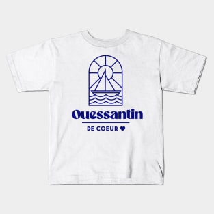 Ouessantin at heart - Brittany Morbihan 56 BZH Sea Island of Ouessant Kids T-Shirt
